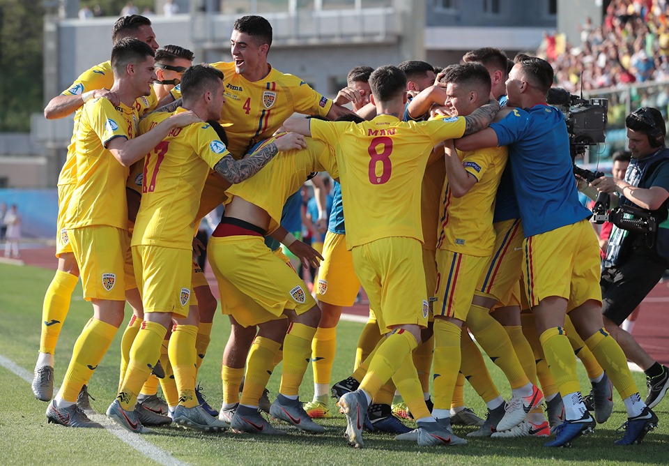 Seară istorică pentru România! „Tricolorii” ”mici” au fost MARI. Anglia eliminată de la EURO U21!
