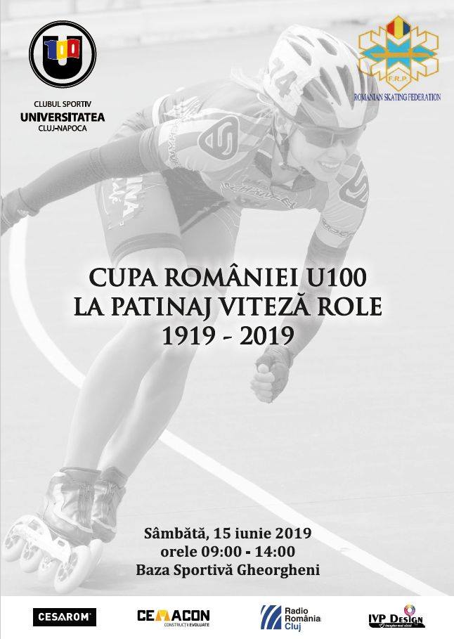 Cupa României U100 la patinaj viteză pe role, în Baza Sportivă Gheorgheni