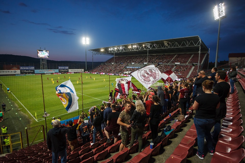 Meciul CFR Cluj – Lazio se va juca cu „casa închisă”! Toate biletele s-au epuizat cu patru zile înainte de meci