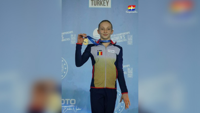 Succes românesc la Europenele de gimnastică pentru junioare. Ana Bărbosu a câștigat patru medalii de aur