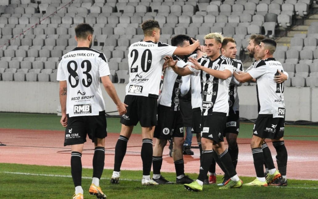 „Căpitanul” Dican, eroul de la Slatina! „U” Cluj s-a impus fără mari emoții în primul meci din play-out
