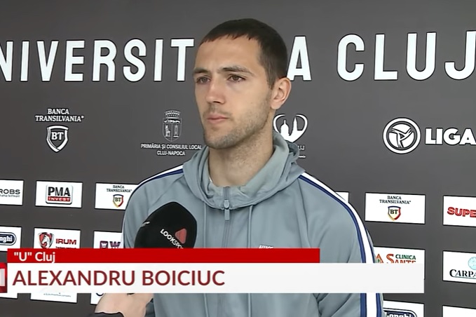 Rudele unui jucător de la „U” Cluj au reușit să ajungă în siguranță în România