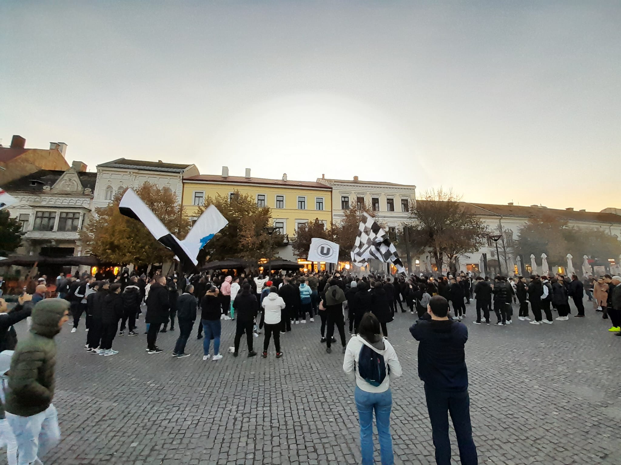 Fanii lui „U” Cluj se adună astăzi în centrul Clujului, înainte de duelul cu FCSB