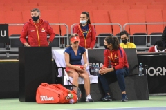Irina-Bara-si-Monica-Niculescu-Romania-Italia-Billie-Jean-King-Cup-16-aprilie-2021-Foto-SIlvia-Rusu