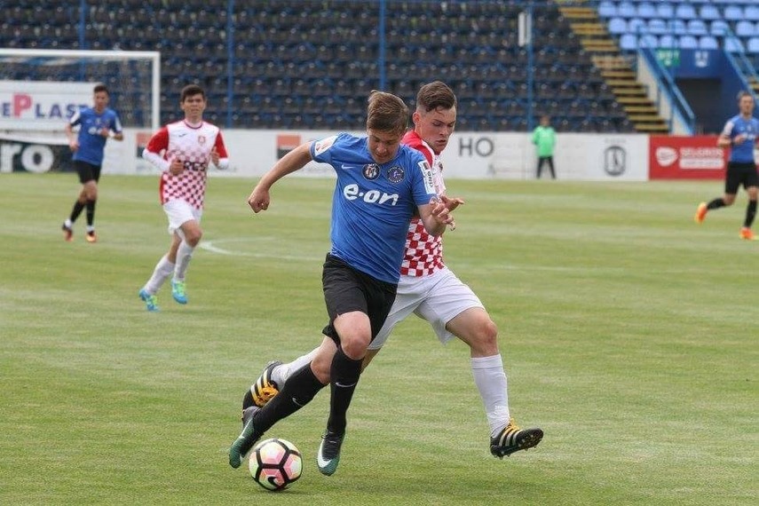 Internaționalul U18 Alex Pop a revenit la „U” Cluj după 3 ani la Viitorul