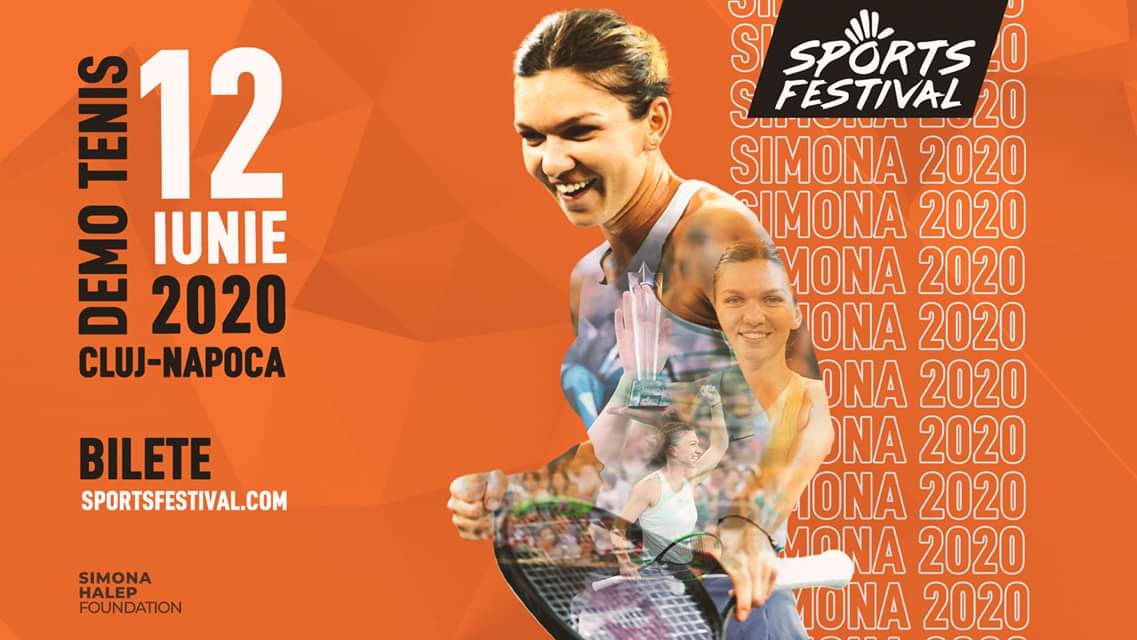 Simona Halep revine și în 2020 la ediția a treia de Sports Festival. S-au pus în vânzare biletele