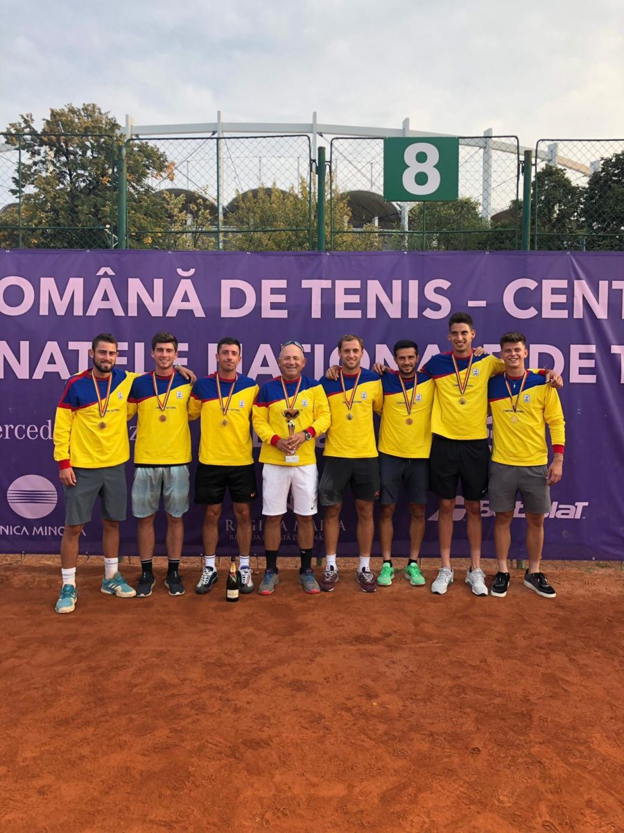 Viitorul sună bine în tenisul clujean. CS „U” Cluj, campioană națională la echipe-masculin!