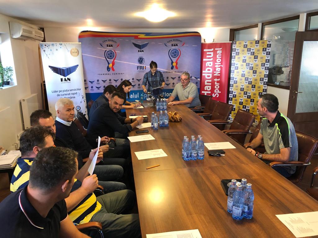 CS „U” Cluj și Potaissa Turda și-au aflat adversarele din 16-mile Cupei României la handbal masculin