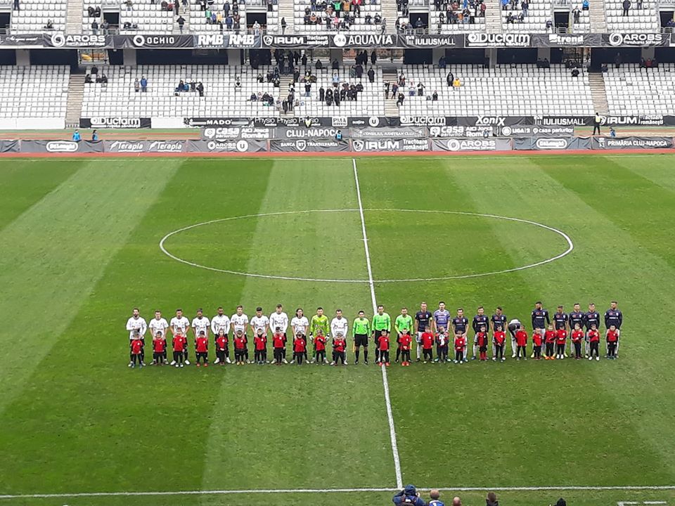 „U” Cluj încheie turul ligii  secunde cu o remiză albă în fața lui ASU Poli Timișoara
