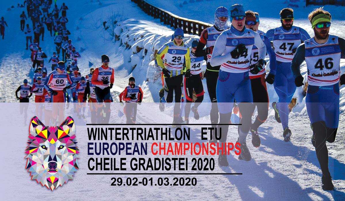 200 de sportivi din 16 țări, la startul Campionatelor Europene de Winter Triathlon de la Cheile Grădiștei