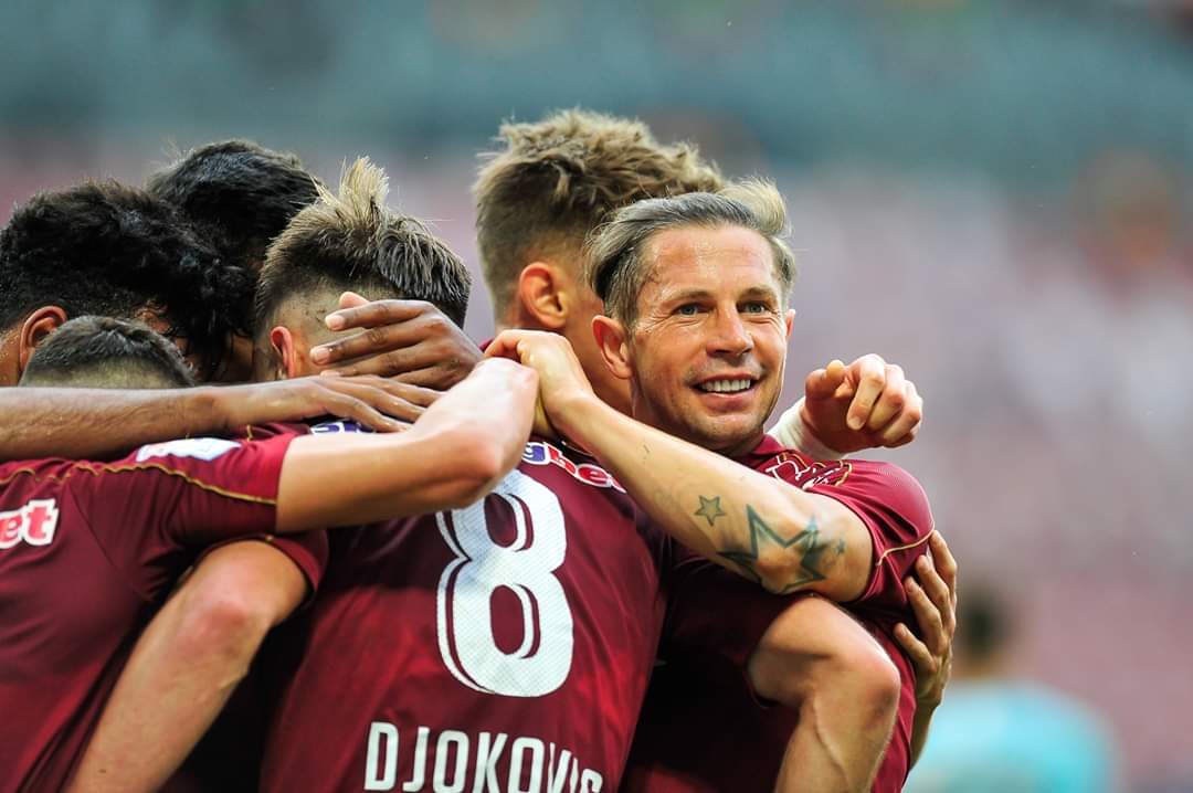 CFR Cluj – FCSB, 1-0, după autogolul lui Ovidiu Popescu. ”Feroviarii” se distanţează la şapte puncte de rivala din Bucureşti