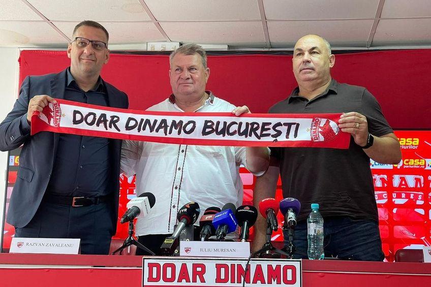 Fostul președinte al lui CFR Cluj, Iuliu Mureșan, prezentat oficial la Dinamo! A fost adus să redreseze clubul din „Ștefan cel Mare”