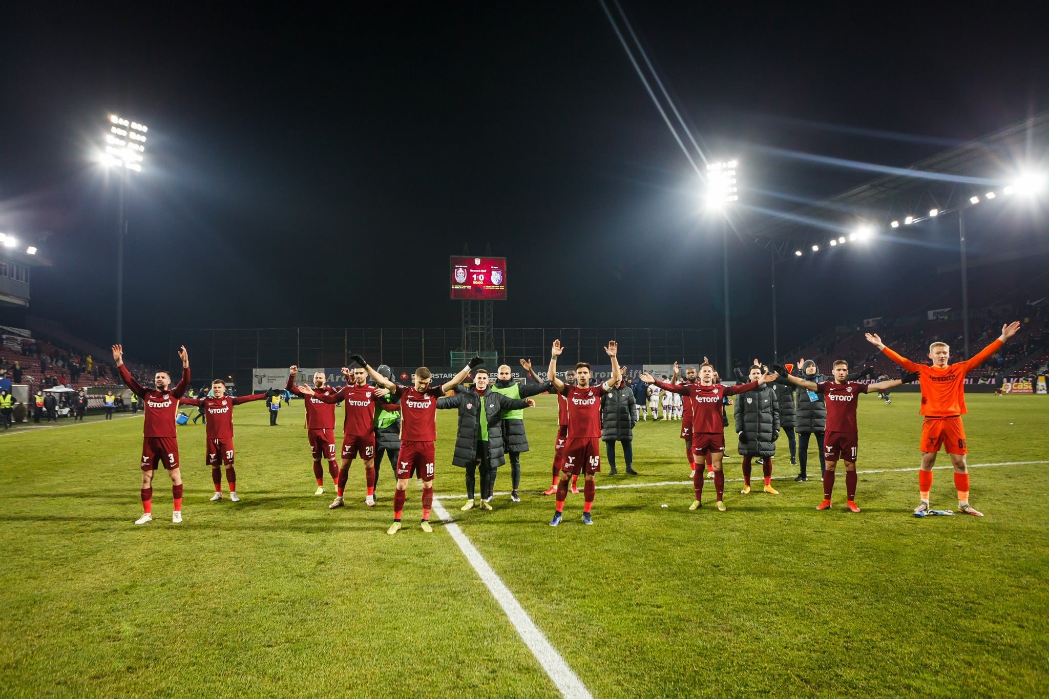 Liderul CFR Cluj are patru jucători în Top 10 ai celor mai valoroși fotbaliști din Liga 1
