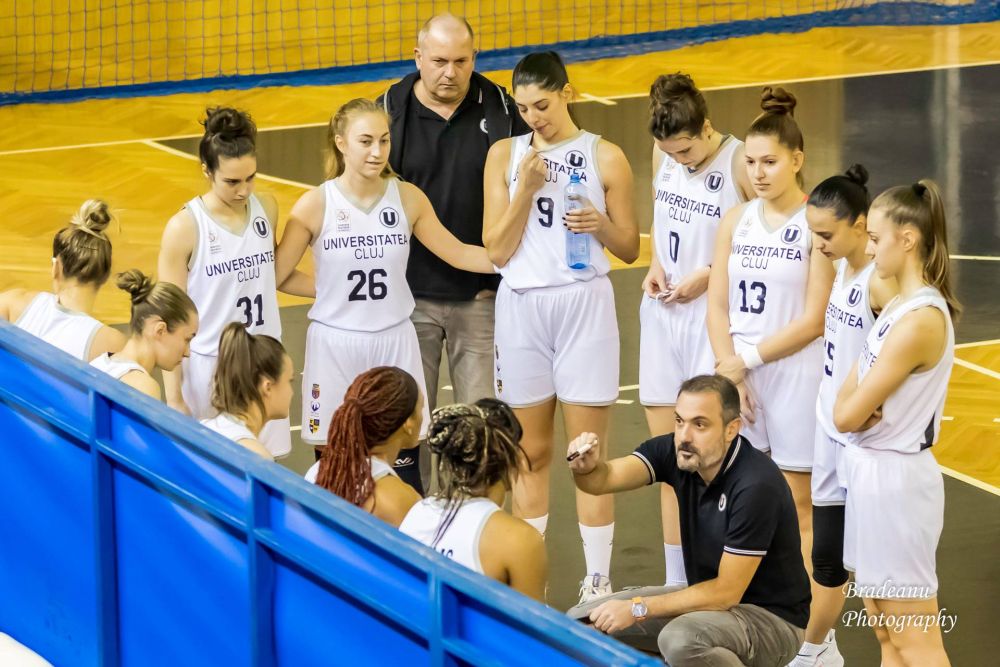 Meciul de baschet feminin „U” Cluj – Alexandria, amânat din cauza COVID-19