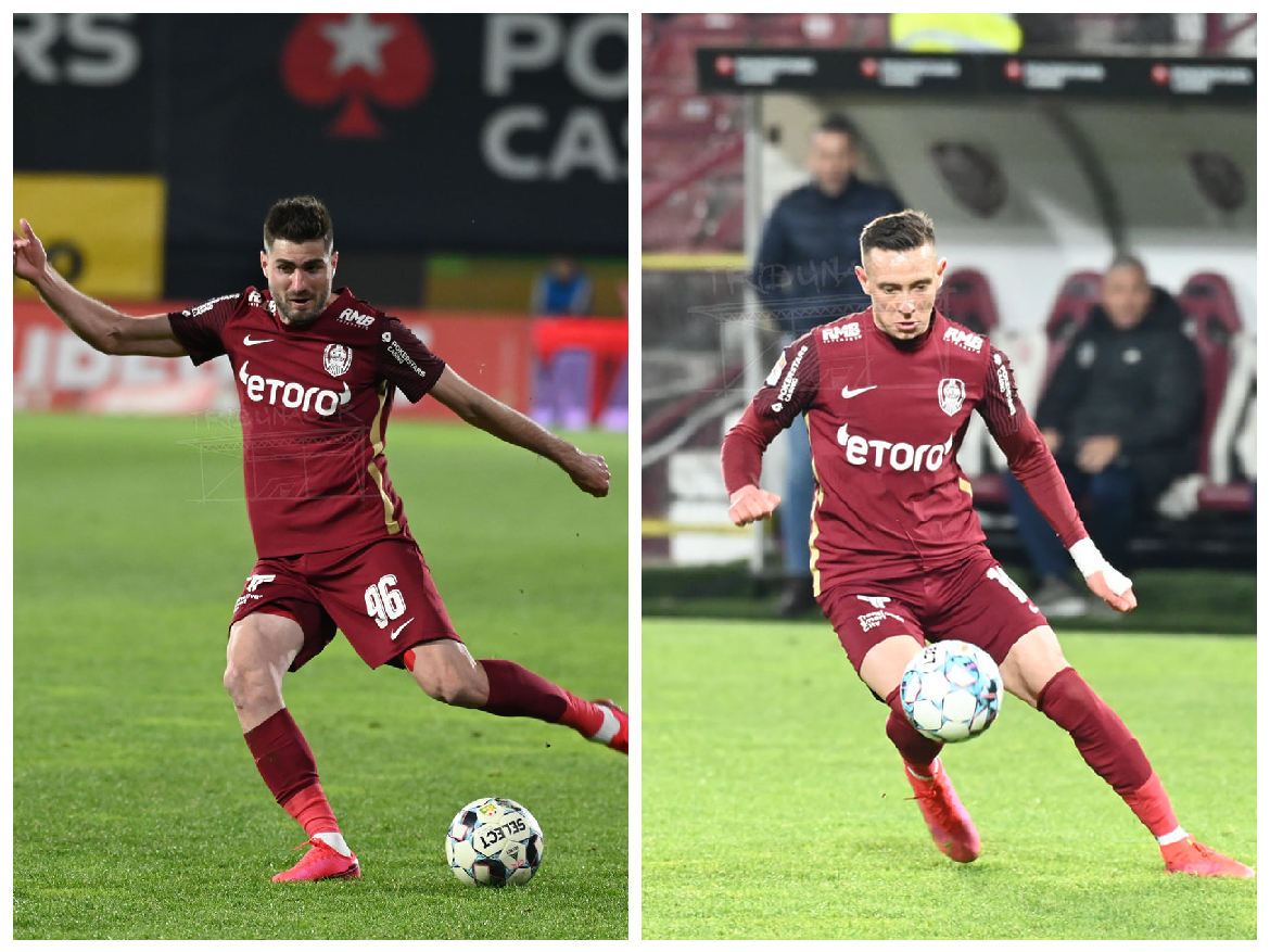 Dublă plecare la Rapid! CFR Cluj s-a despărțit de doi fotbaliști care au fost transferați la cealaltă echipă „feroviară”