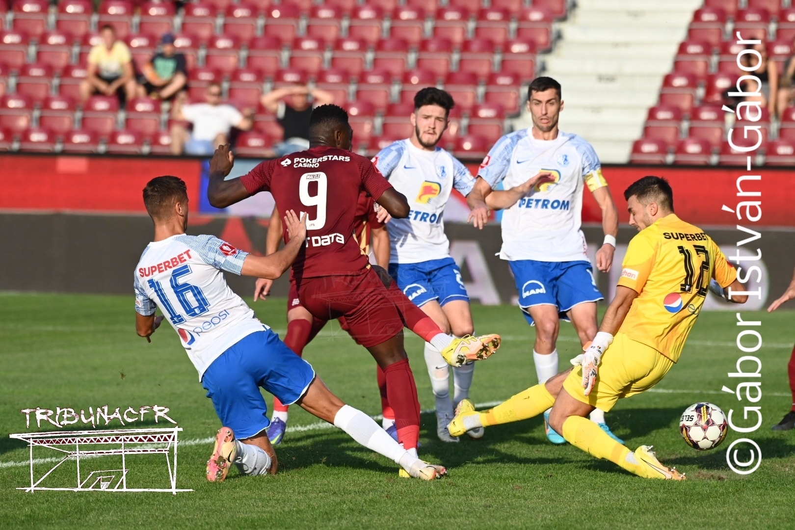 Eșec drastic fără Petrescu pe bancă. CFR Cluj, „executată” pe teren propriu de liderul-surpriză Farul!