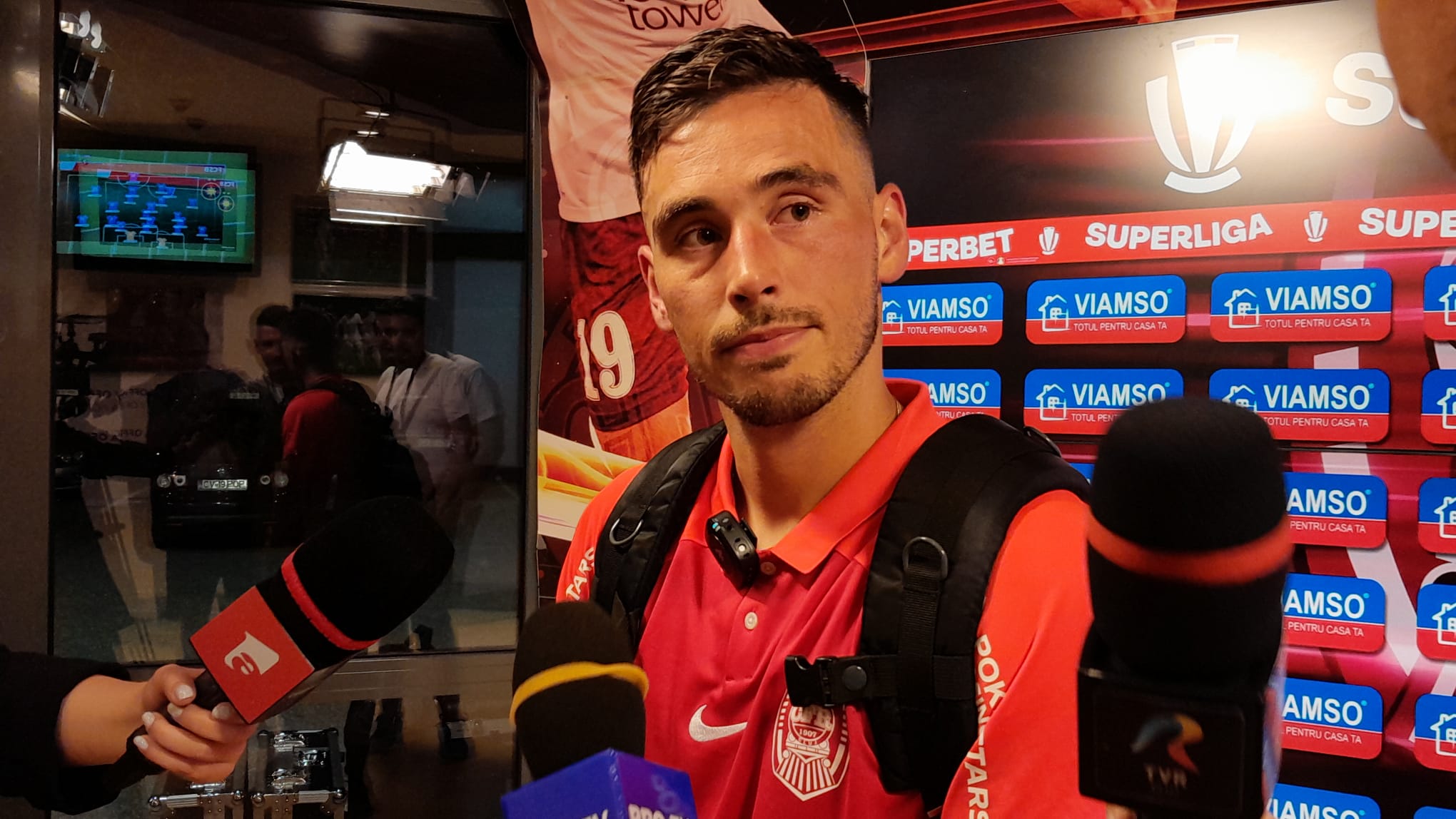 Vito Hammershøy-Mistrati, la prima reușită în tricoul lui CFR: „A fost cel mai important gol al carierei mele. Sunt foarte fericit la Cluj”