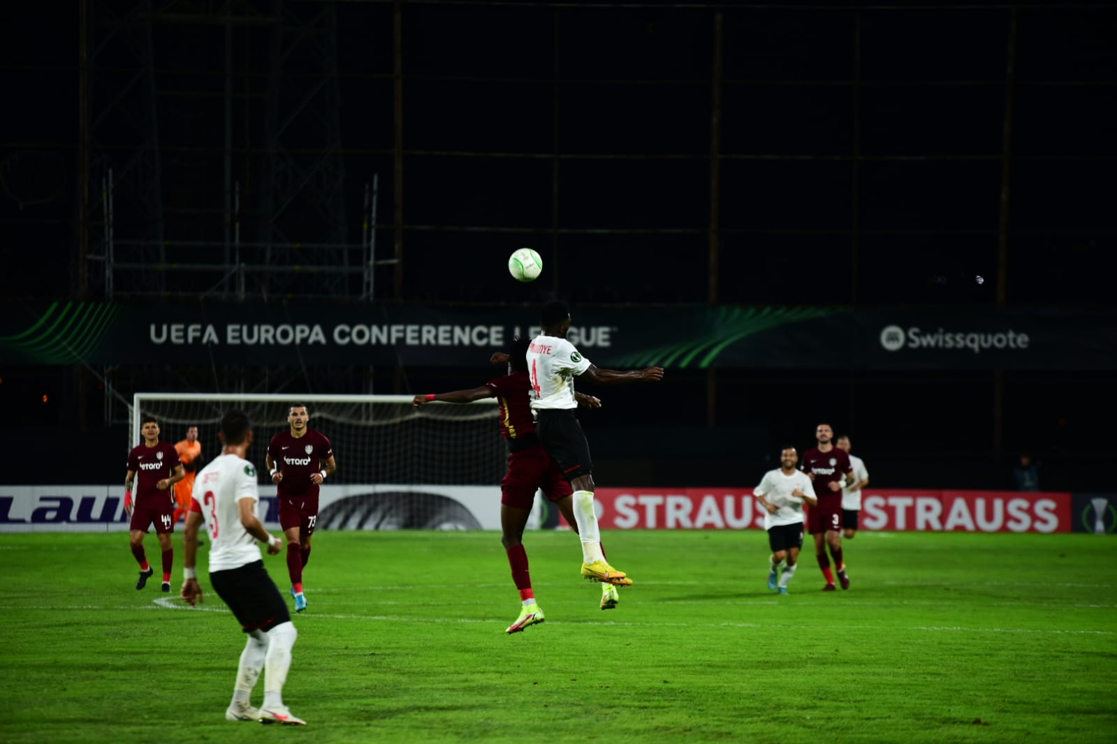 Imagini din meciul tur: CFR Cluj 0-1 Sivasspor