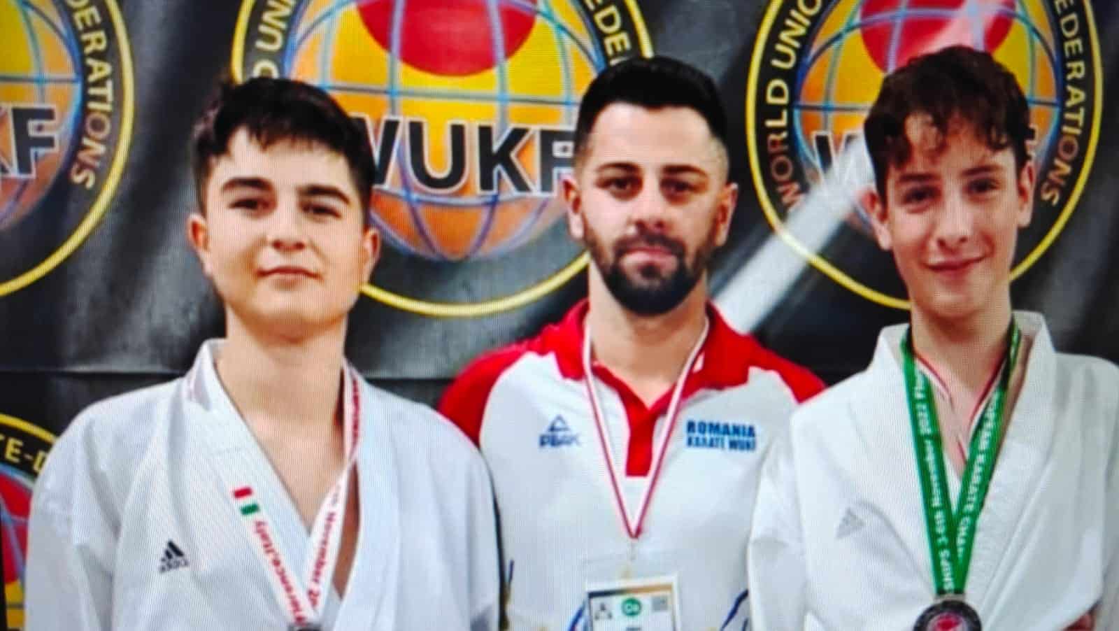 Sportivii clujeni au obținut mai multe medalii la Campionatul European de Karate de la Florența