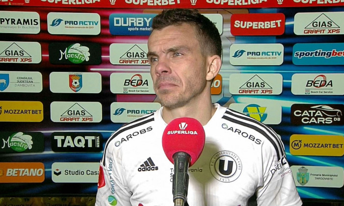 Nistor, la meciul cu numărul 400 în prima ligă, după eșecul lui „U” Cluj cu Craiova