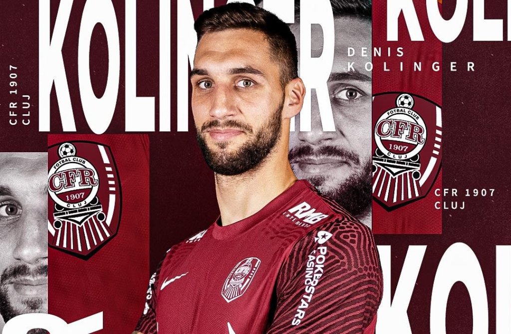 Kolinger ar putea rămâne la CFR Cluj. Clubul are prima opțiune pentru transferul definitiv al fundașului