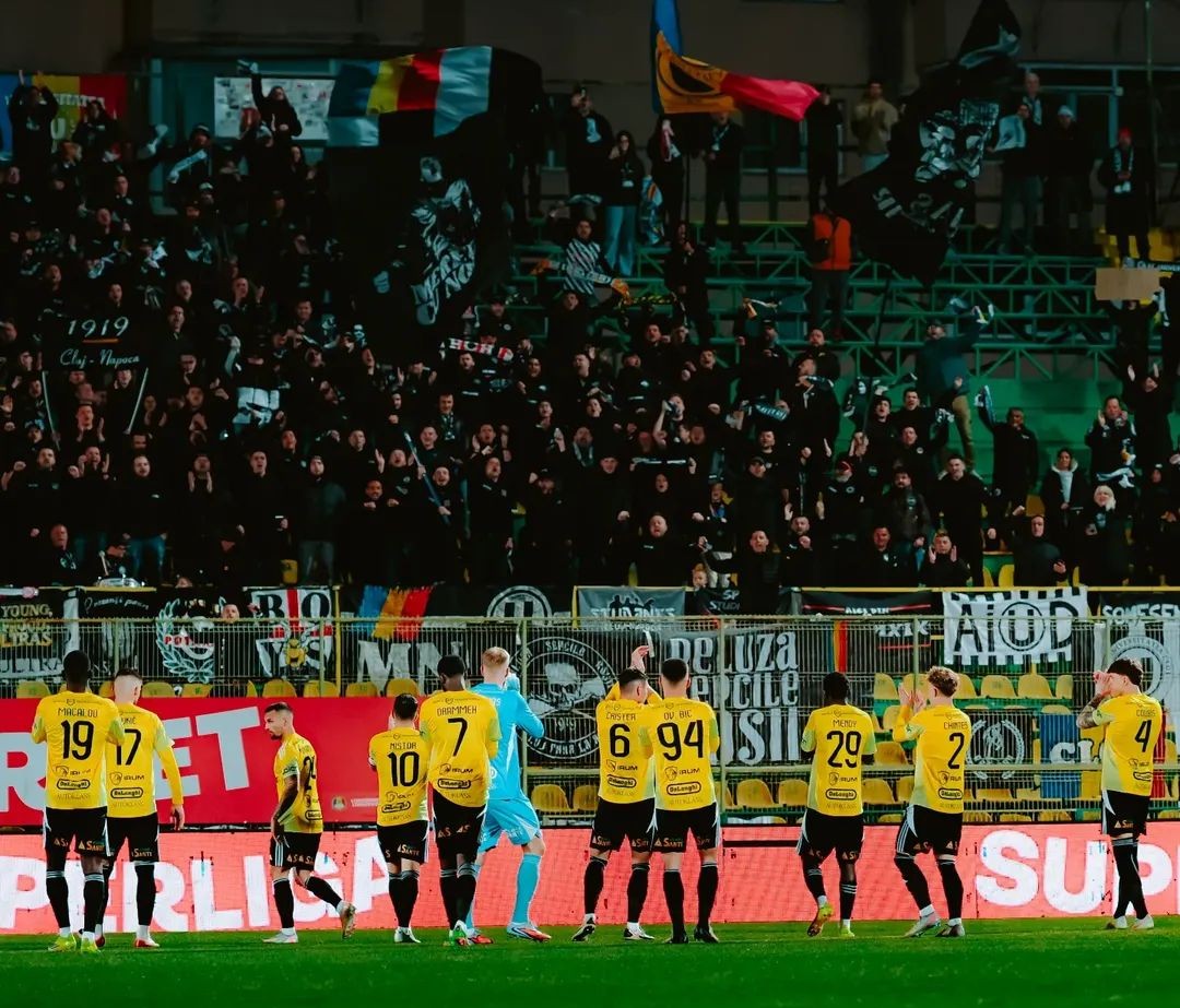 „U” Cluj a învins Argeșul după o greșeală monumentelă a portarului Căbuz și a urcat pe primul loc în Superliga